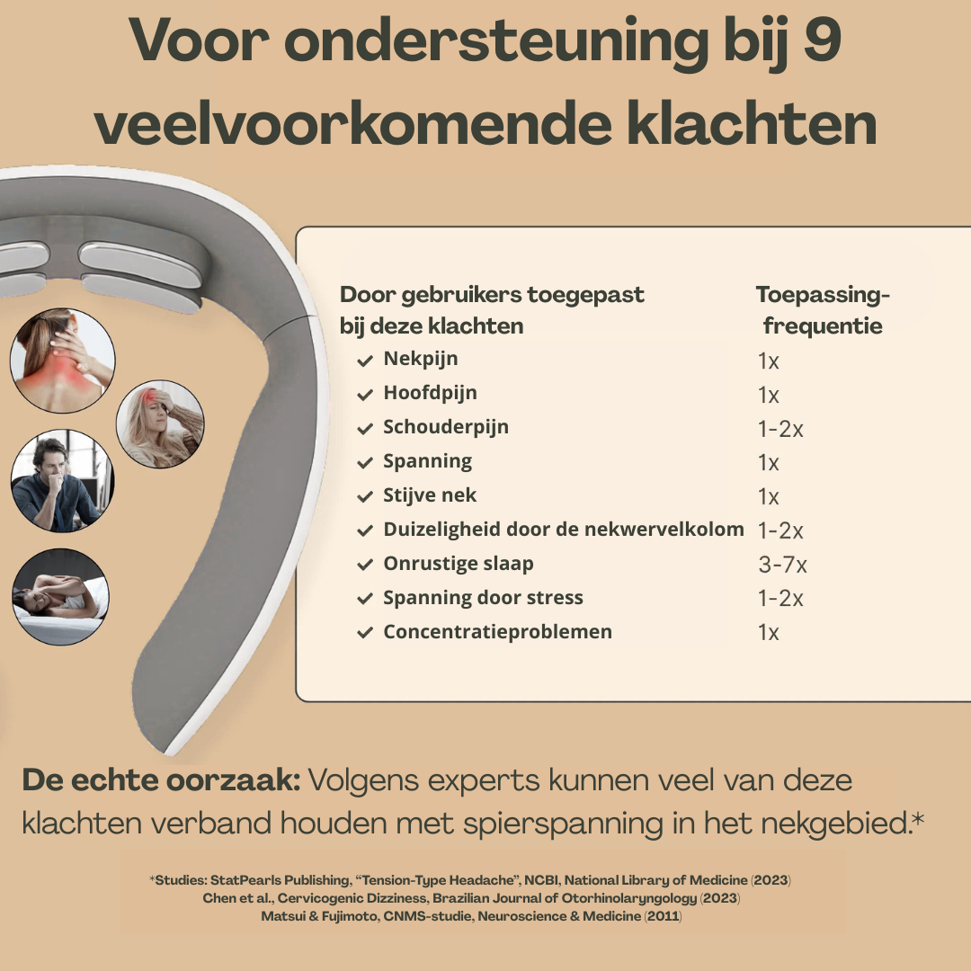 Elektrische Pulshals - 11-in-1-Nekoplossing