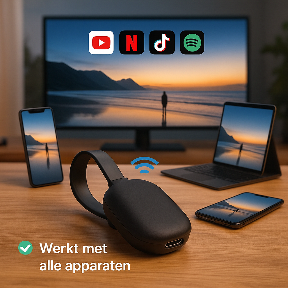 TradeLink - Stream alles direct op groot scherm, zonder wifi