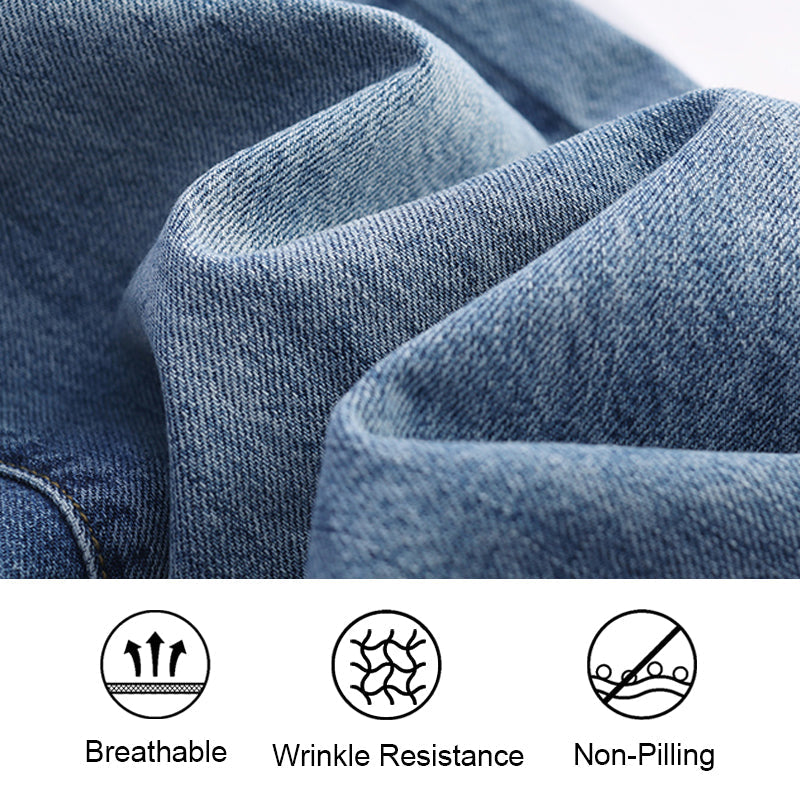 Stretch buikspierbroek met hoge taille  + 360° stretch voor een slankere look