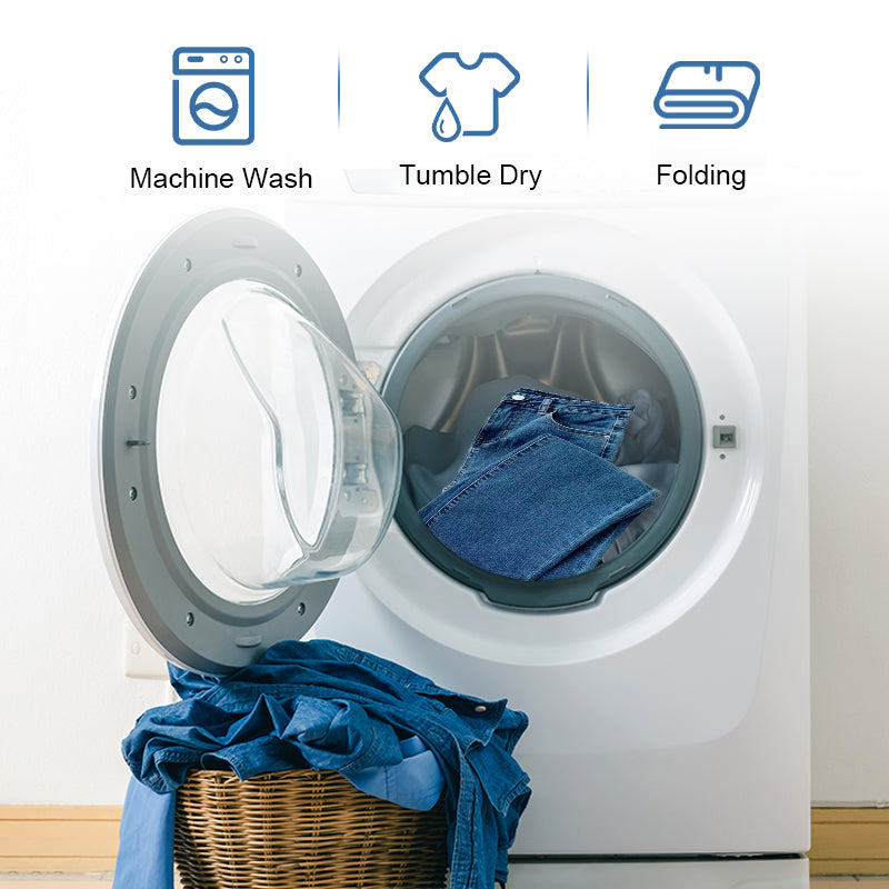 Stretch buikspierbroek met hoge taille  + 360° stretch voor een slankere look