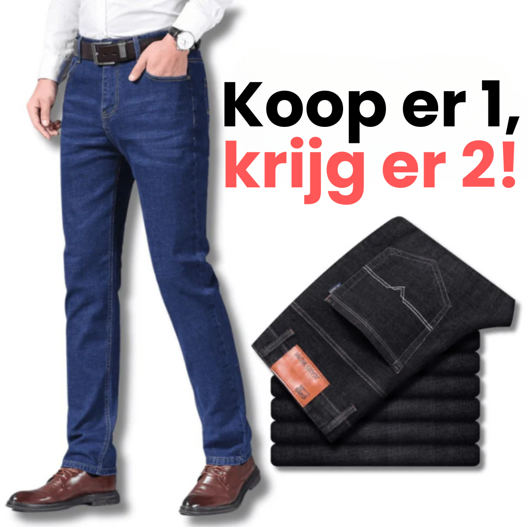 Ultraflexibele Jeans voor Heren