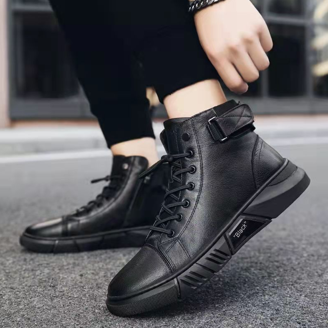 Heren leren boots - UrbanStyle