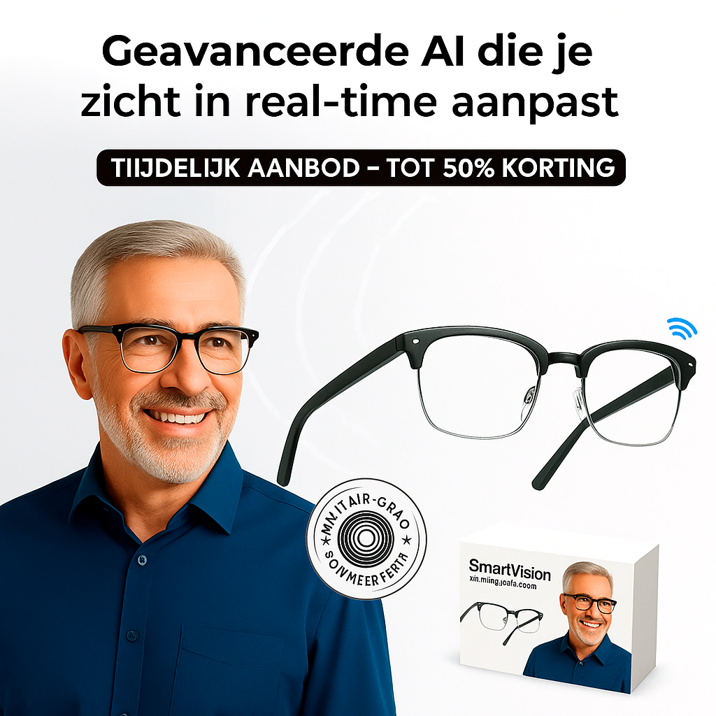 SmartVision™ AI-aangedreven Adaptieve Bril [KOOP 1 KRIJG 1 GRATIS]