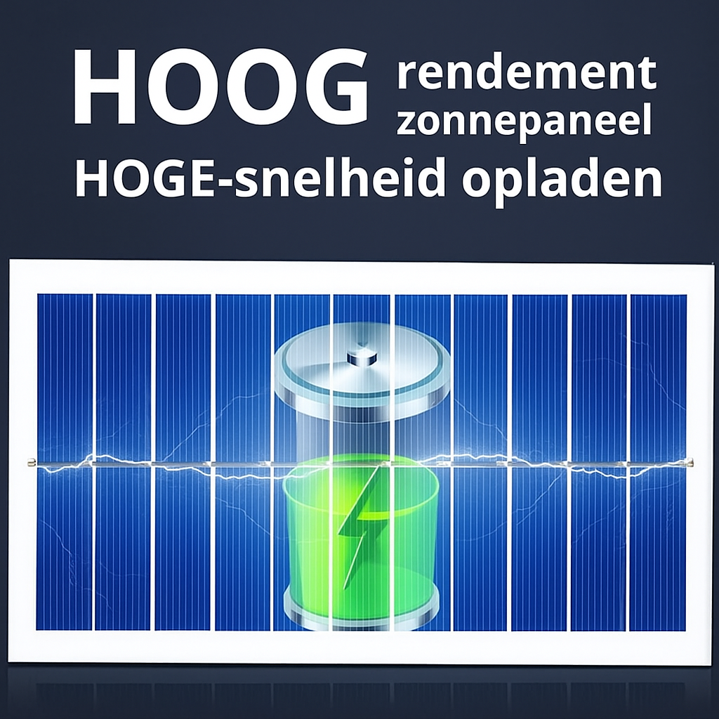 Buitenzonnelamp met Bewegingssensor | 2400 mAh | 77 LED