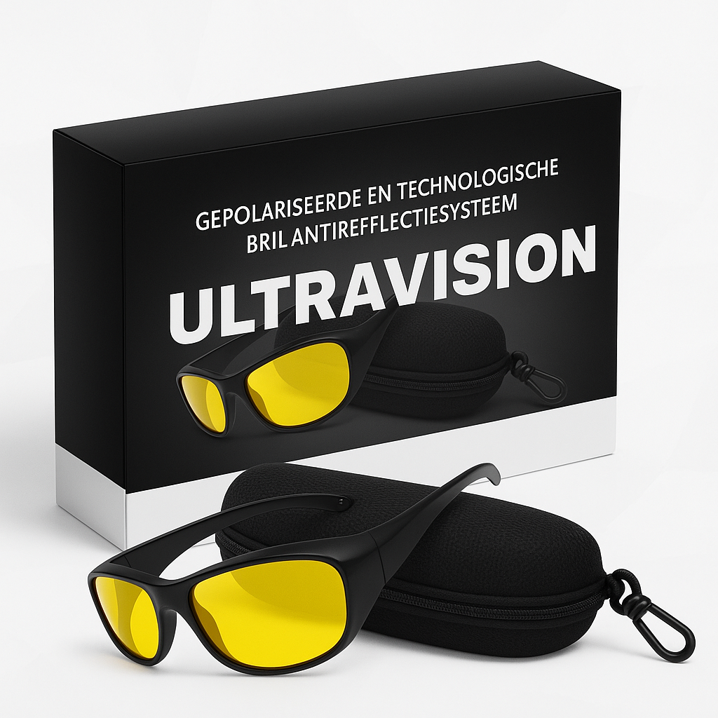 Bril met Gele Lenzen 2-in-1 voor Nachtzicht - Night Sight
