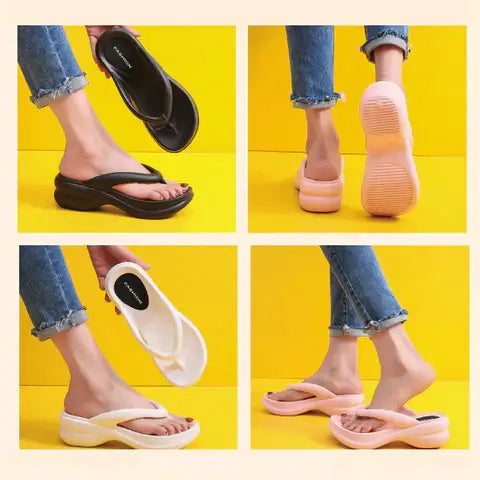 Flexibele Orthopedische Damespantoffel