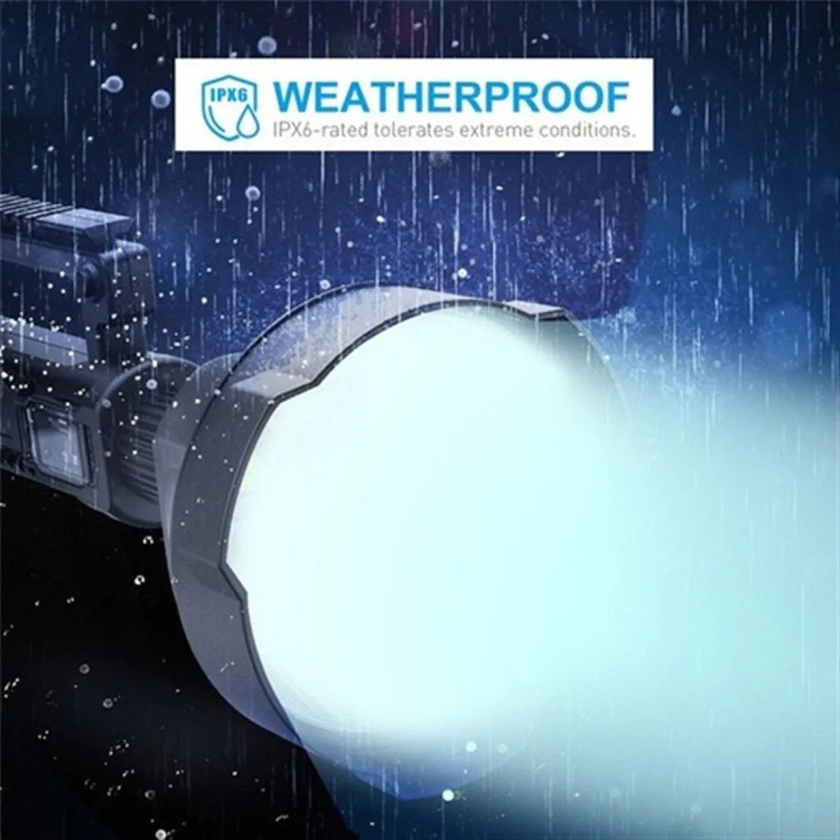 Multifunctionele LED-schijnwerper Zaklamp + Gratis Driepoot