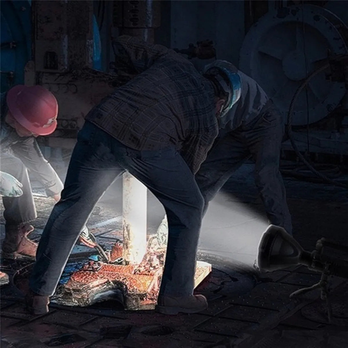 Multifunctionele LED-schijnwerper Zaklamp + Gratis Driepoot