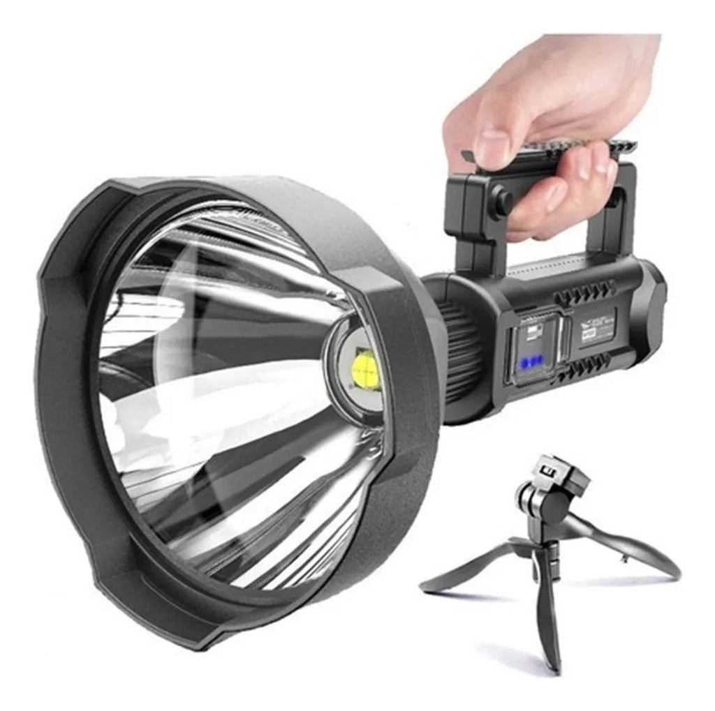 Multifunctionele LED-schijnwerper Zaklamp + Gratis Driepoot