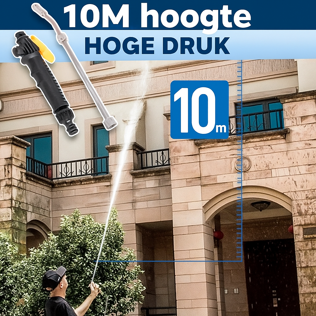 Super Hoge Druk Tuinslang 2-in-1