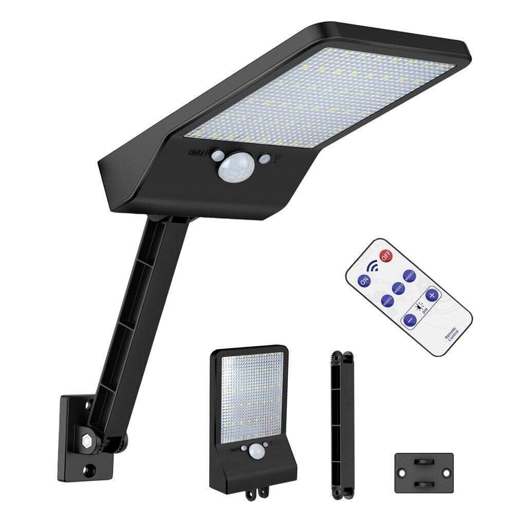 Super zuinige LED zonne-reflector met afstandsbediening