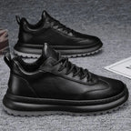 Herenleren Platform Sneakers - ClassicLift