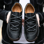 Herenleren moccasin sneakers - EliteMoc