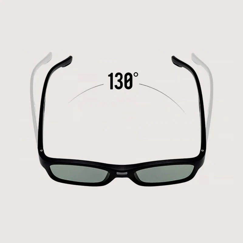 Modieuze gepolariseerde zonnebril met lichtsensor-technologie