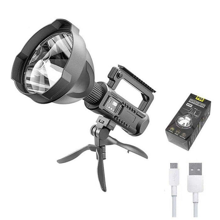 Multifunctionele LED-schijnwerper Zaklamp + Gratis Driepoot